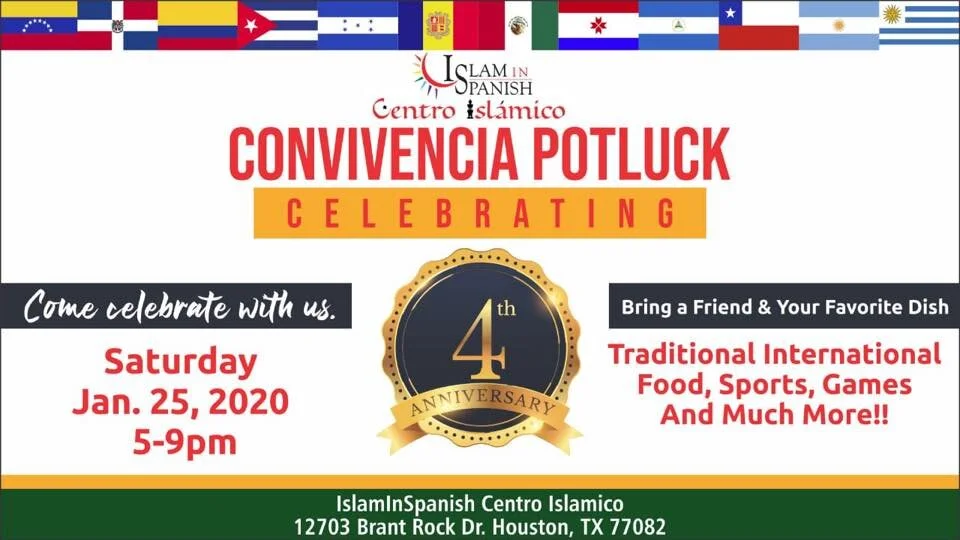 IslamInSpanish Centro Islamico 4th Anniversary "Convivencia" Potluck