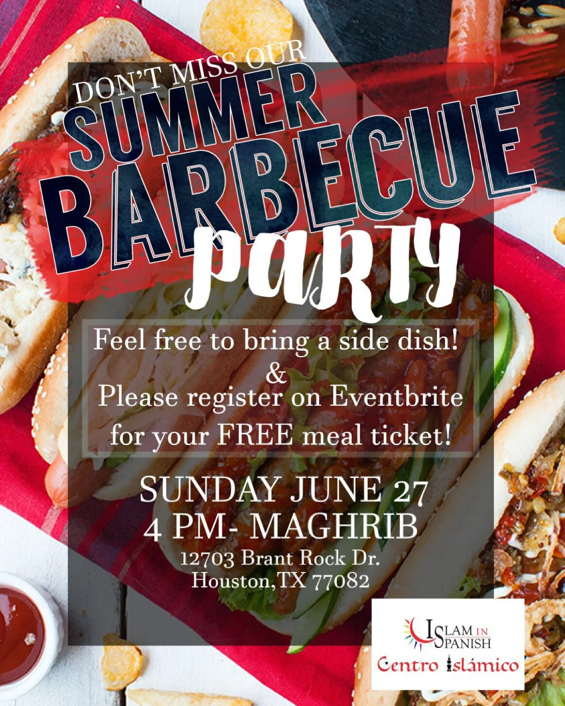 Summer BBQ “Convivencia” Potluck