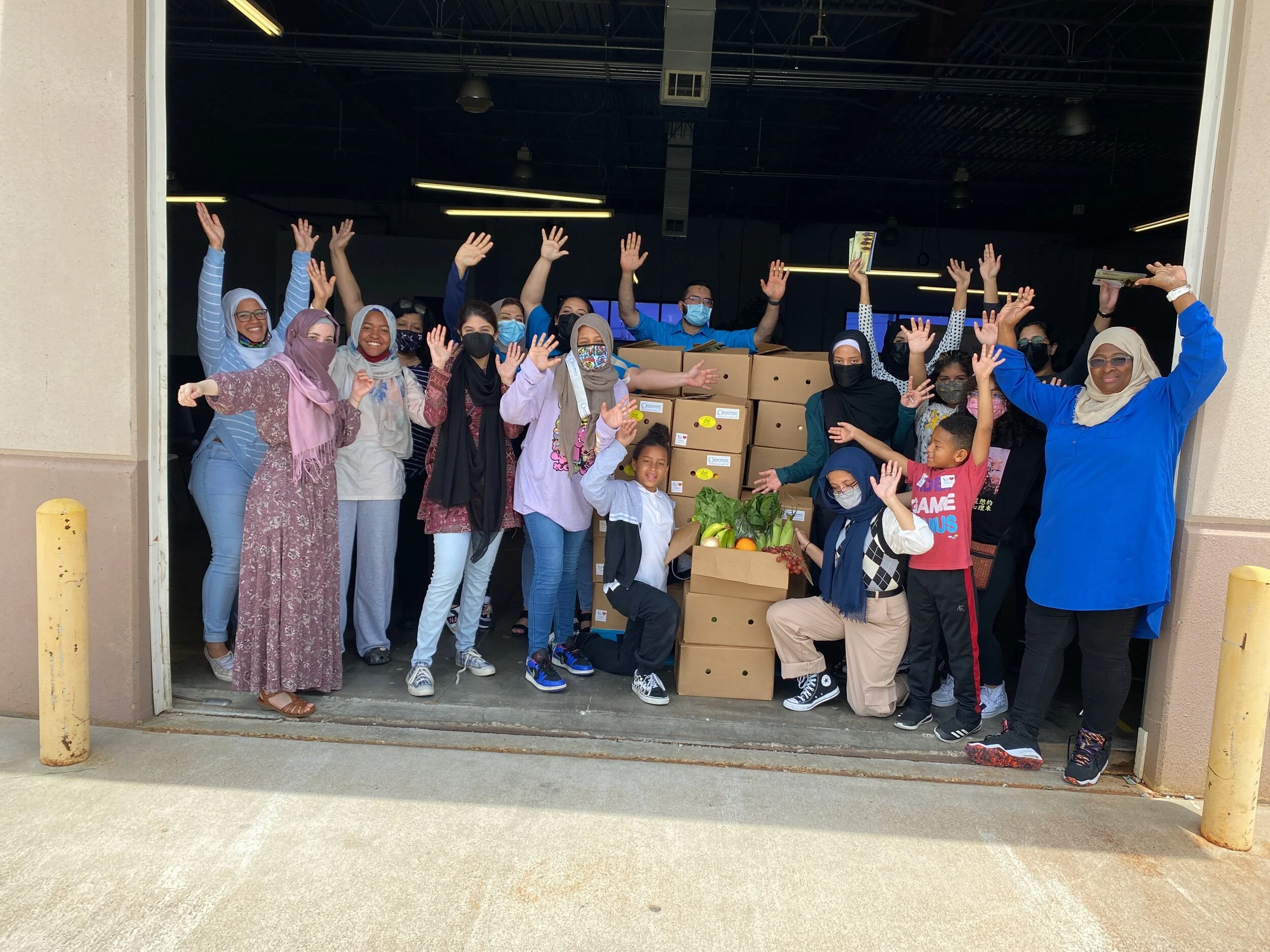 Fresh Produce Distribution to Needy Families in the Neighborhood