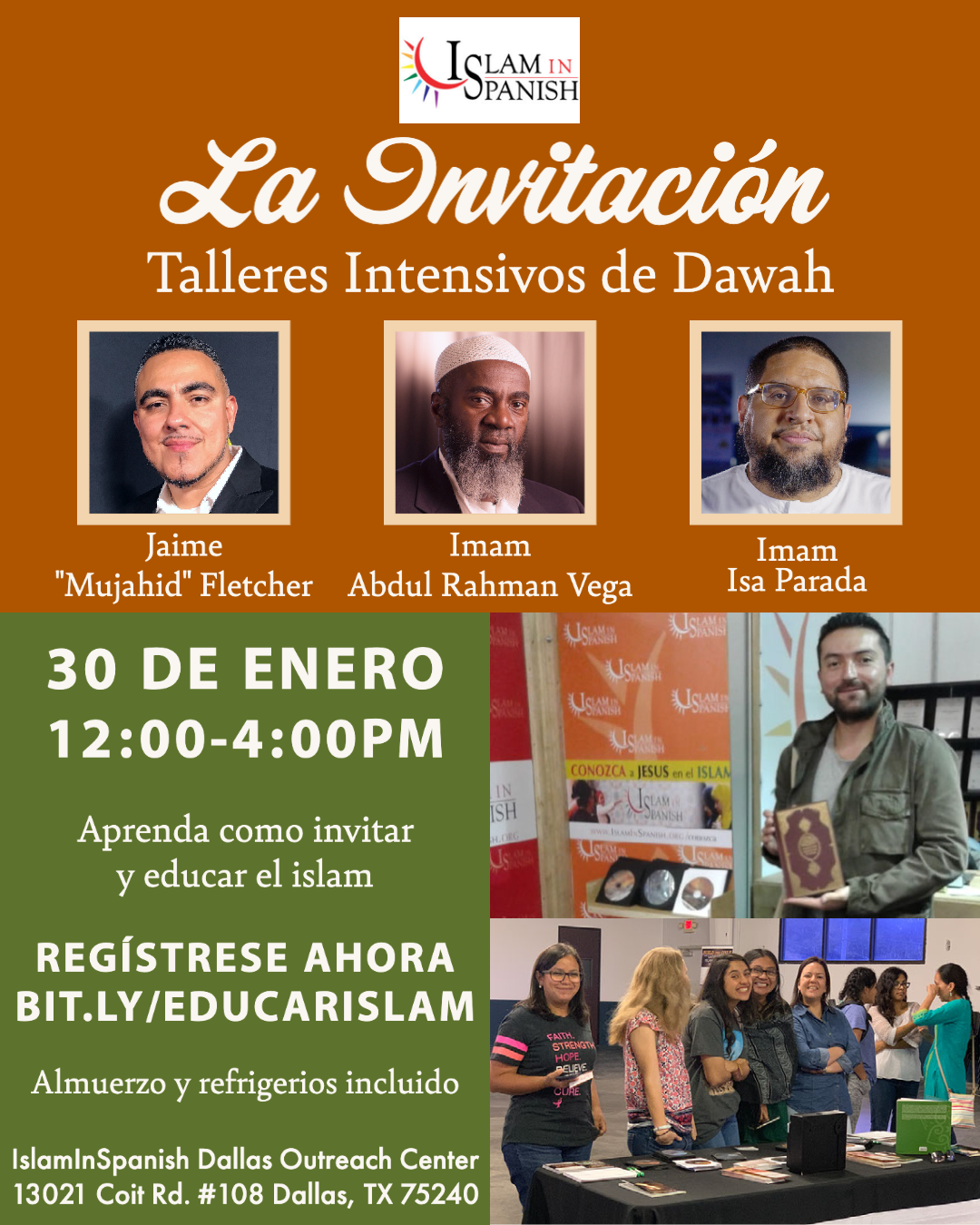 La Invitación: Talleres Intensivos de Dawah