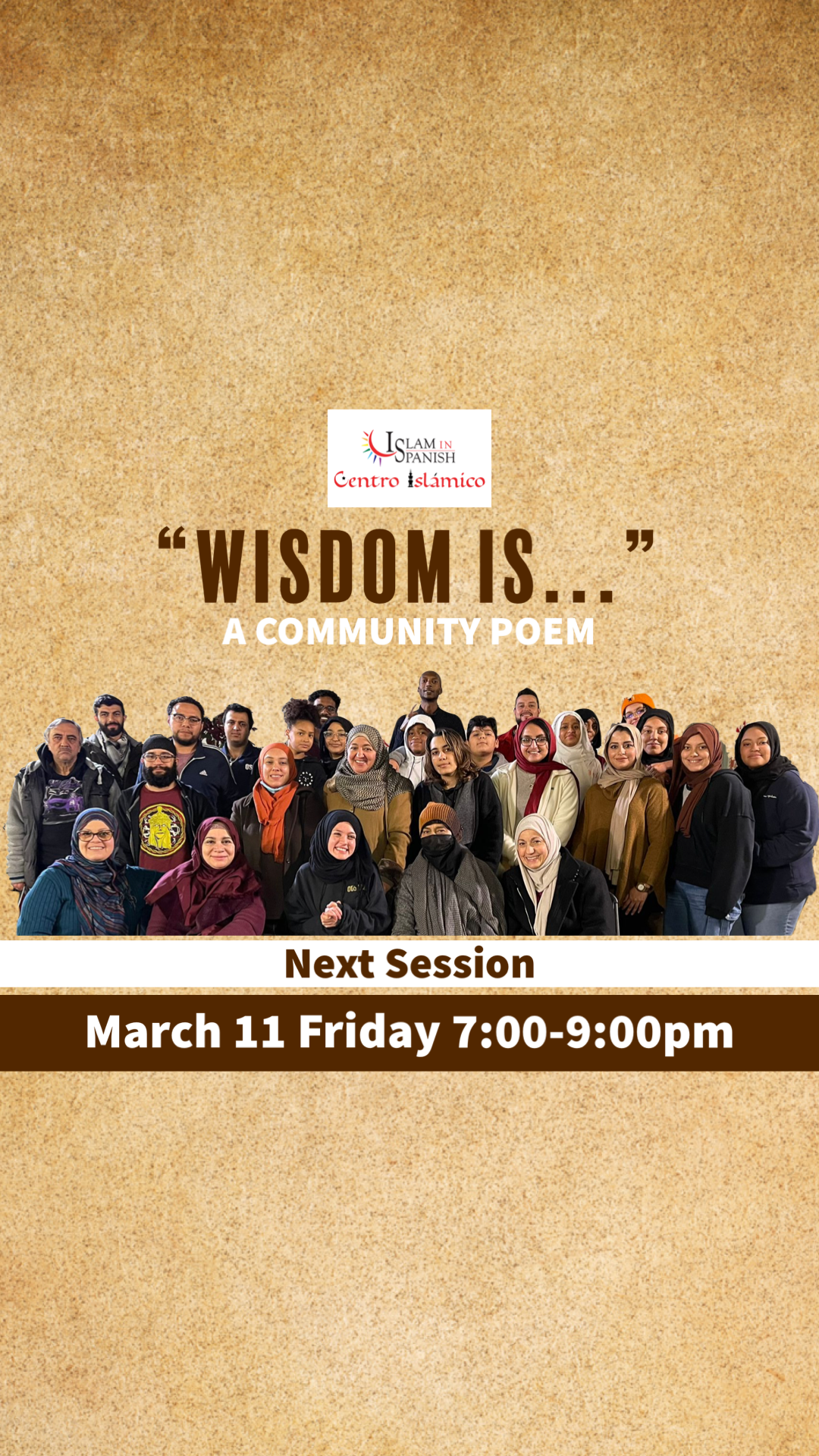 “Wisdom Is..” A Community Poem