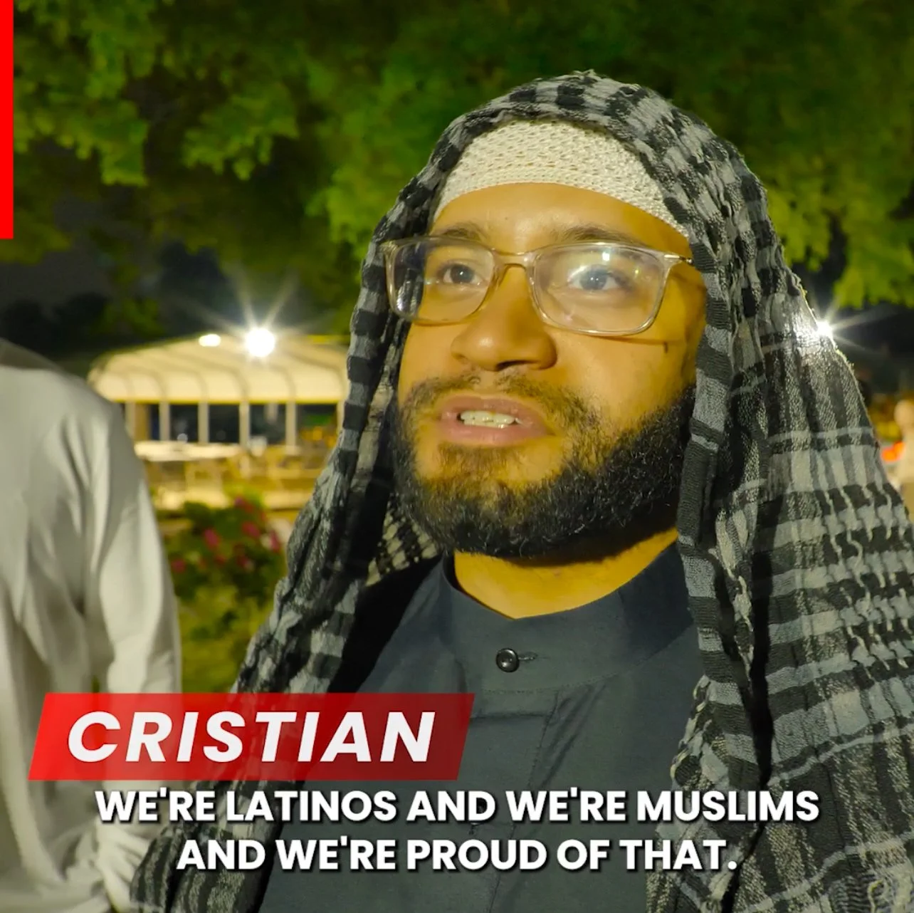 We’re here, we’re Latinos, and we’re Muslim and we’re proud of that