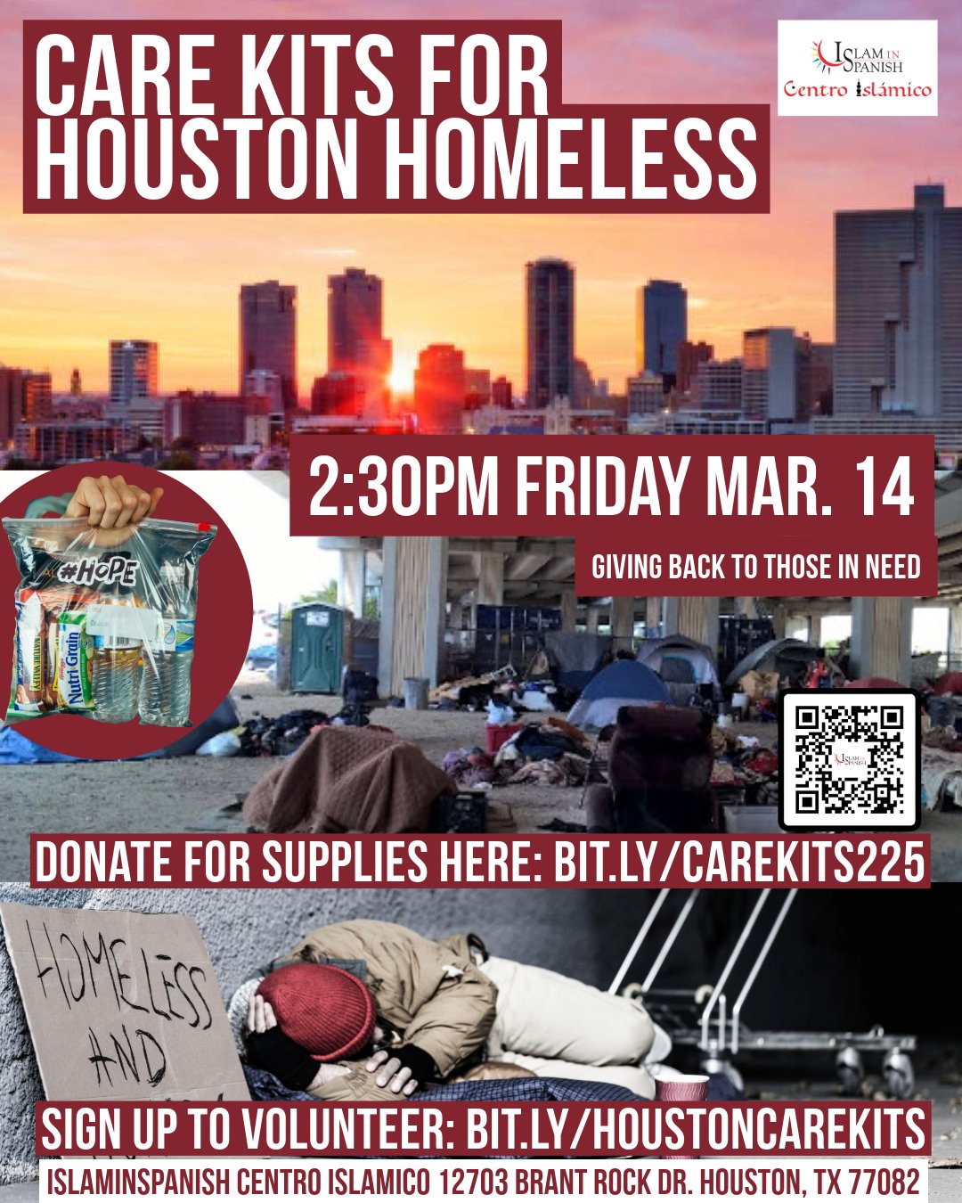 Ramadan Community Outreach Project - Care Kits for Homeless 
