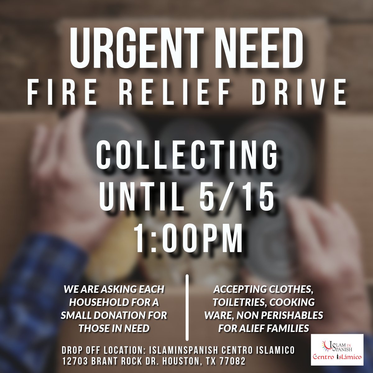 Urgent Fire Relief Fund