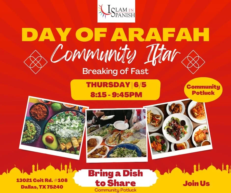 Community Iftar - Day of Arafah