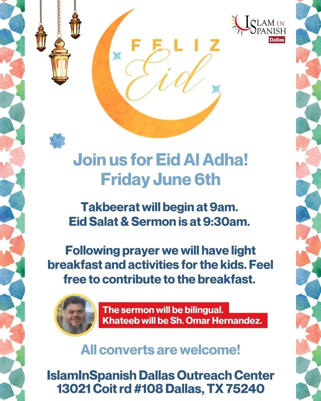 Feliz Eid Al-Adha