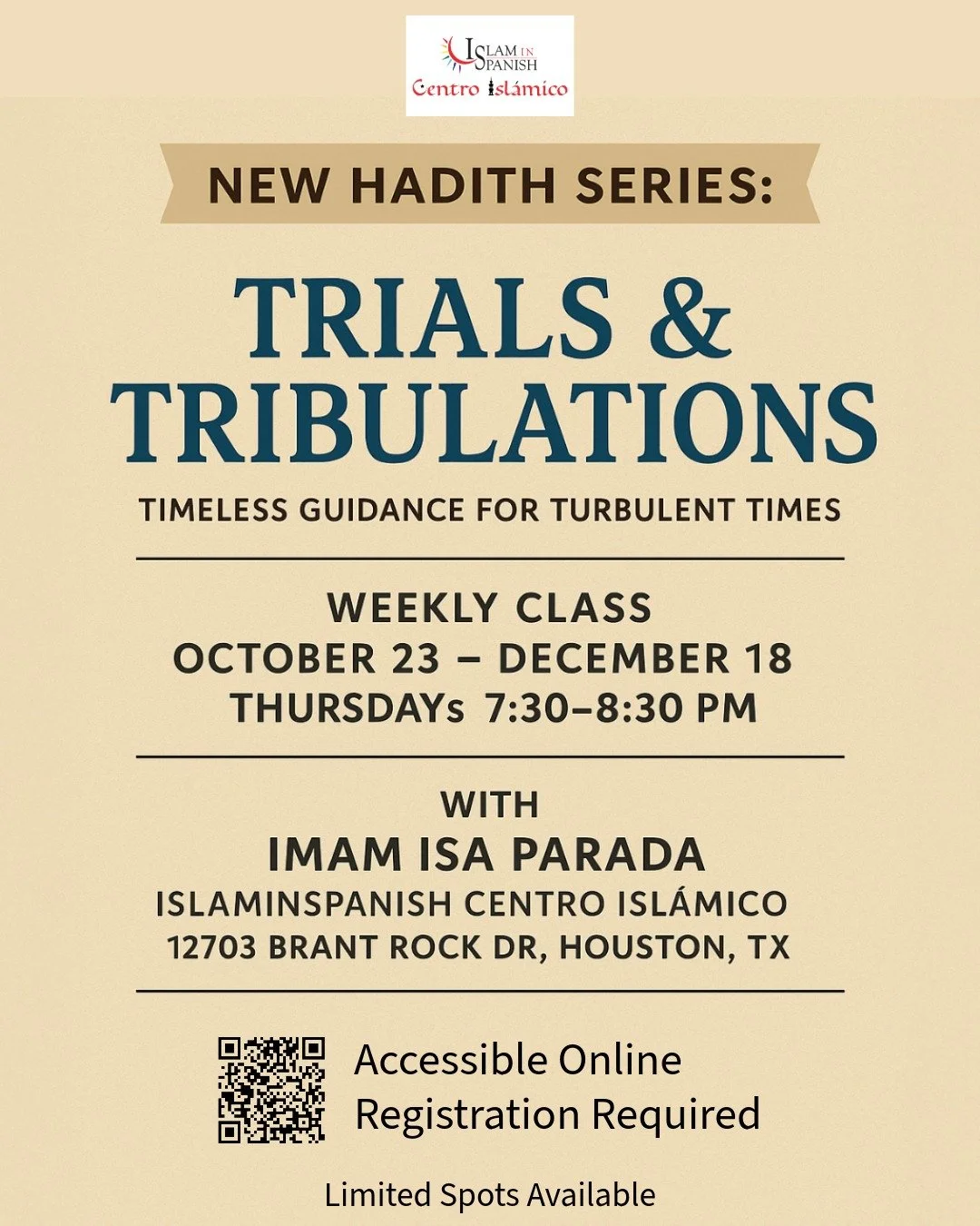 New Hadith Series: Trials &amp; Tribulations