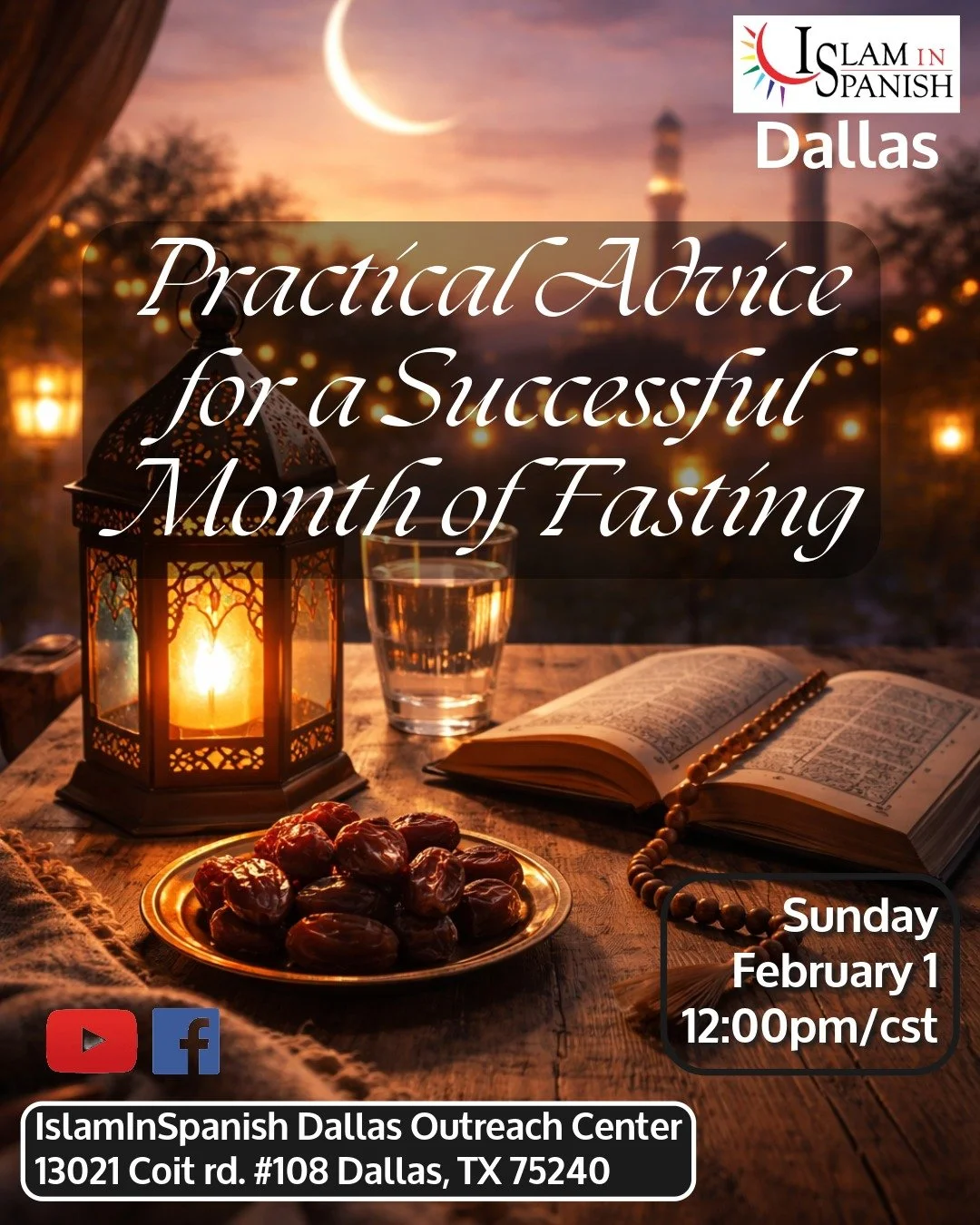 🌙 Practical Advice for a Successful Month of Fasting 🌙