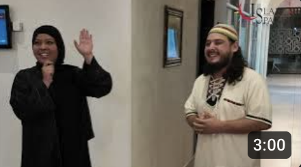 🤍 Welcome to Islam, Sister Stephanie 🤍✨Shahada on last day of Ramadan