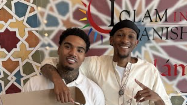 Our brother Quinton, from New Orleans 🇺🇸, accepted Islam with us last Friday. 🤲 