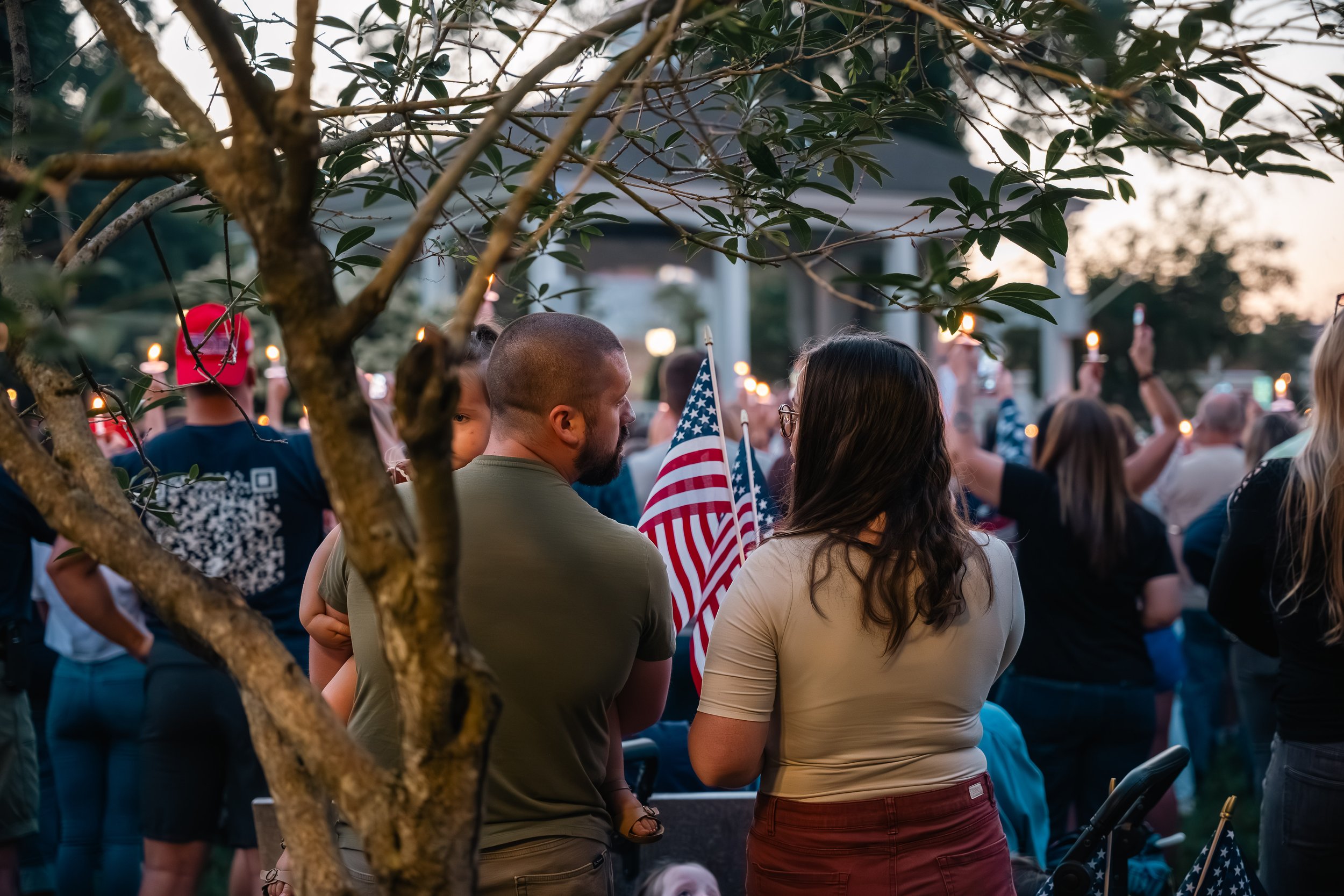 Charlie Kirk Vigil | Glens Falls, NY | 9.15.25