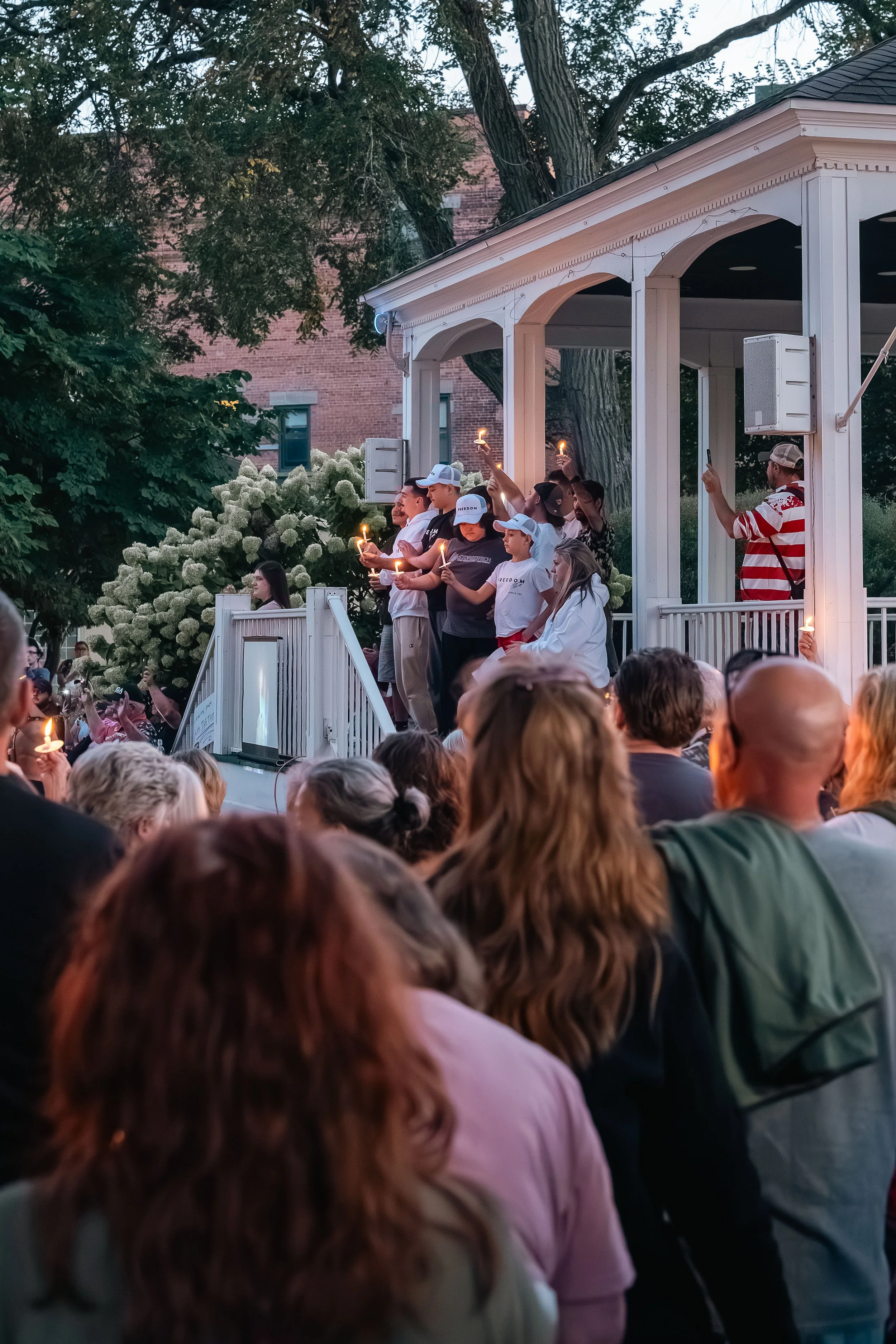 Charlie Kirk Vigil | Glens Falls, NY | 9.15.25