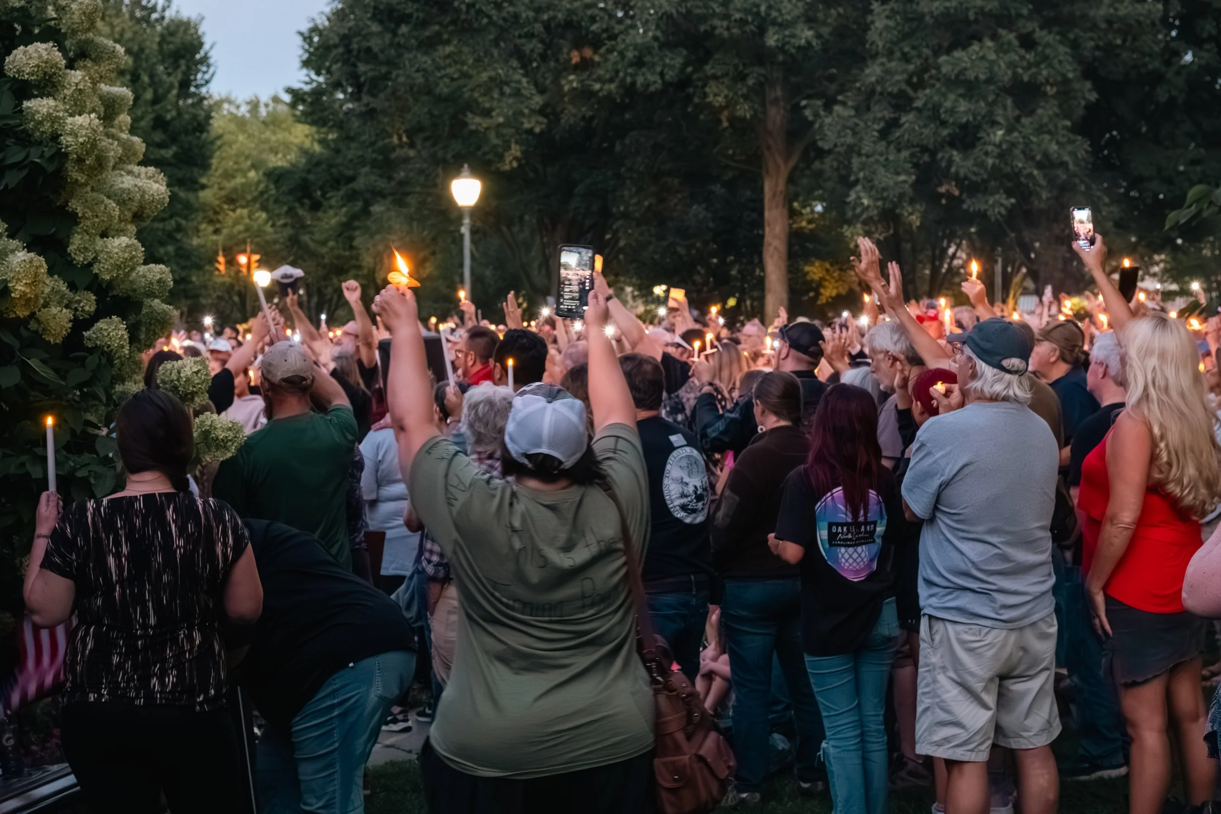 Charlie Kirk Vigil | Glens Falls, NY | 9.15.25