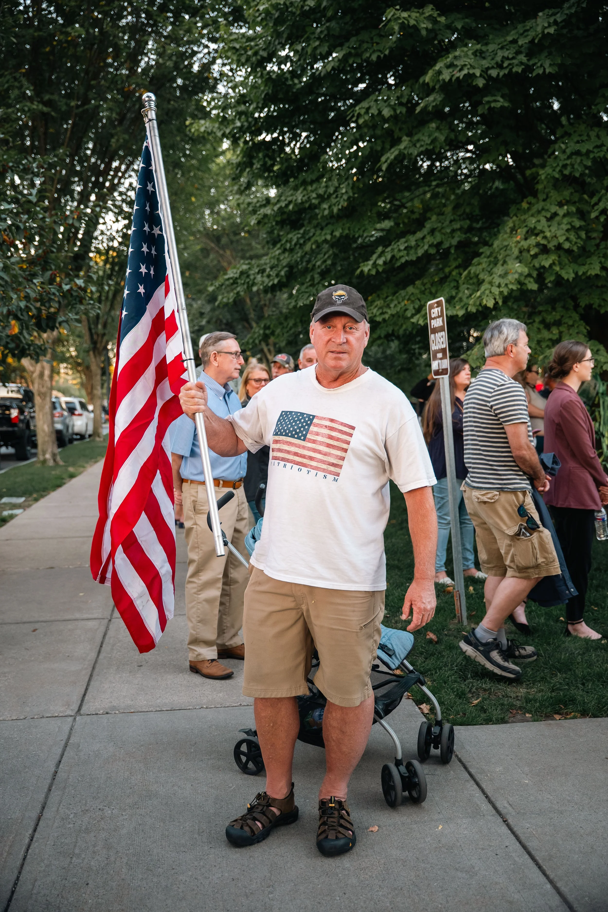 Charlie Kirk Vigil | Glens Falls, NY | 9.15.25