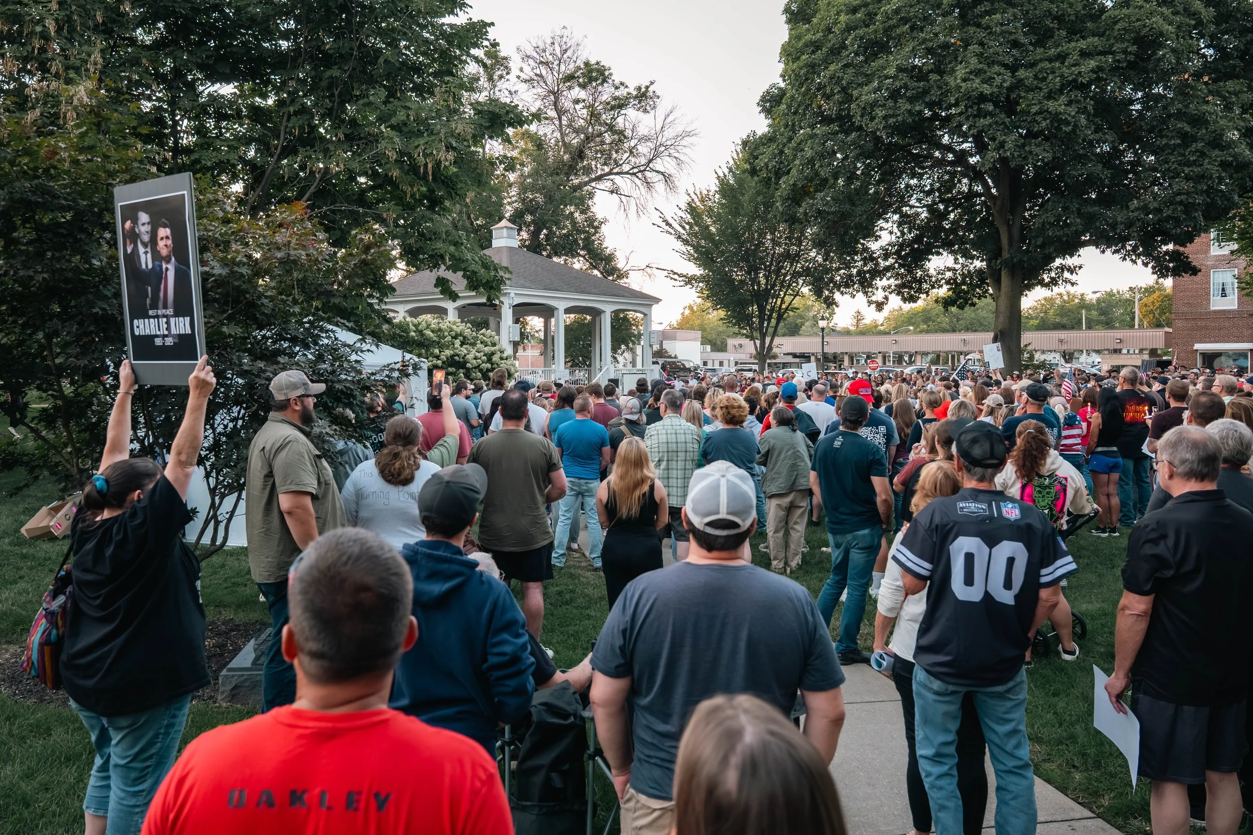 Charlie Kirk Vigil | Glens Falls, NY | 9.15.25