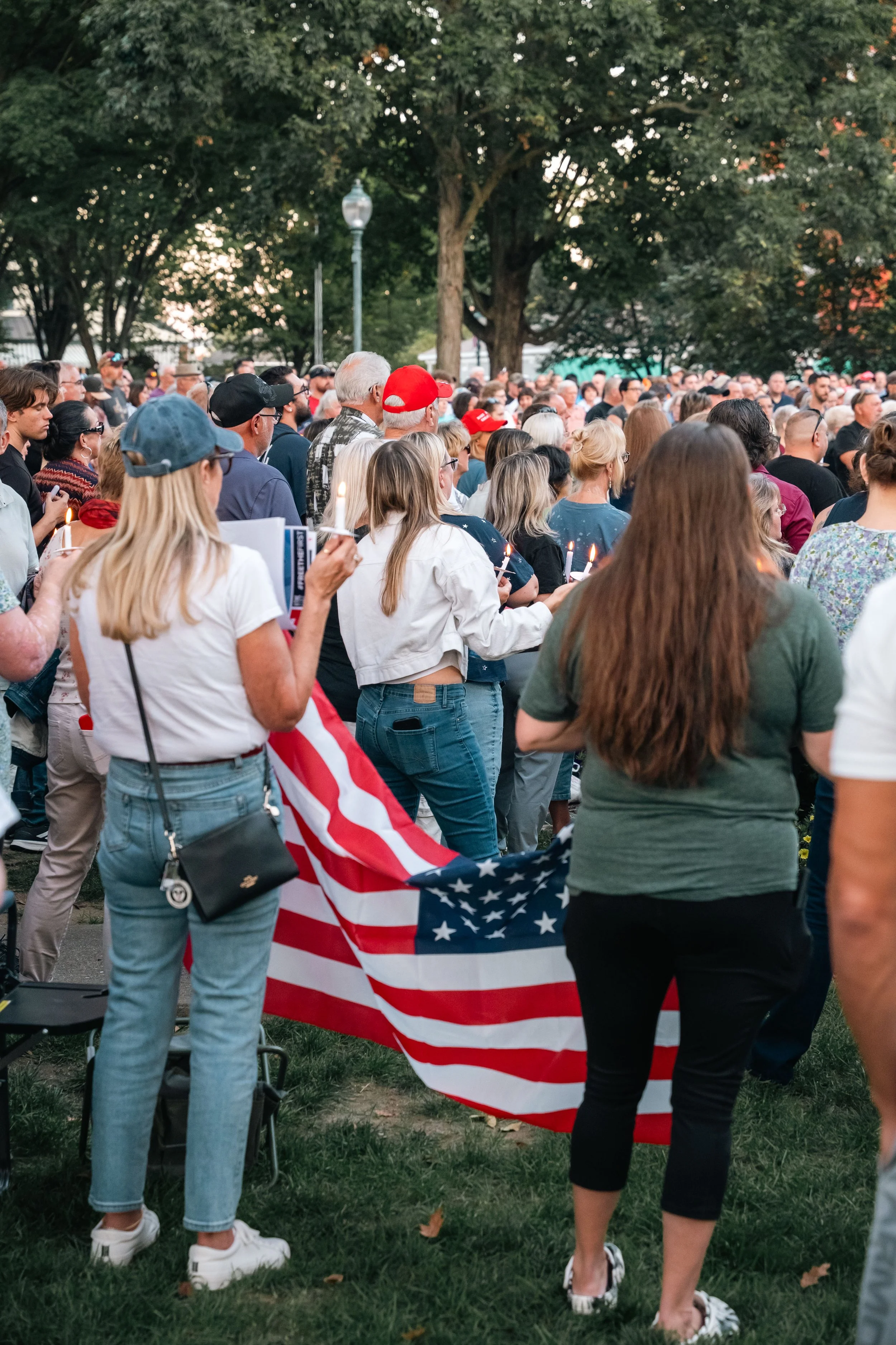 Charlie Kirk Vigil | Glens Falls, NY | 9.15.25