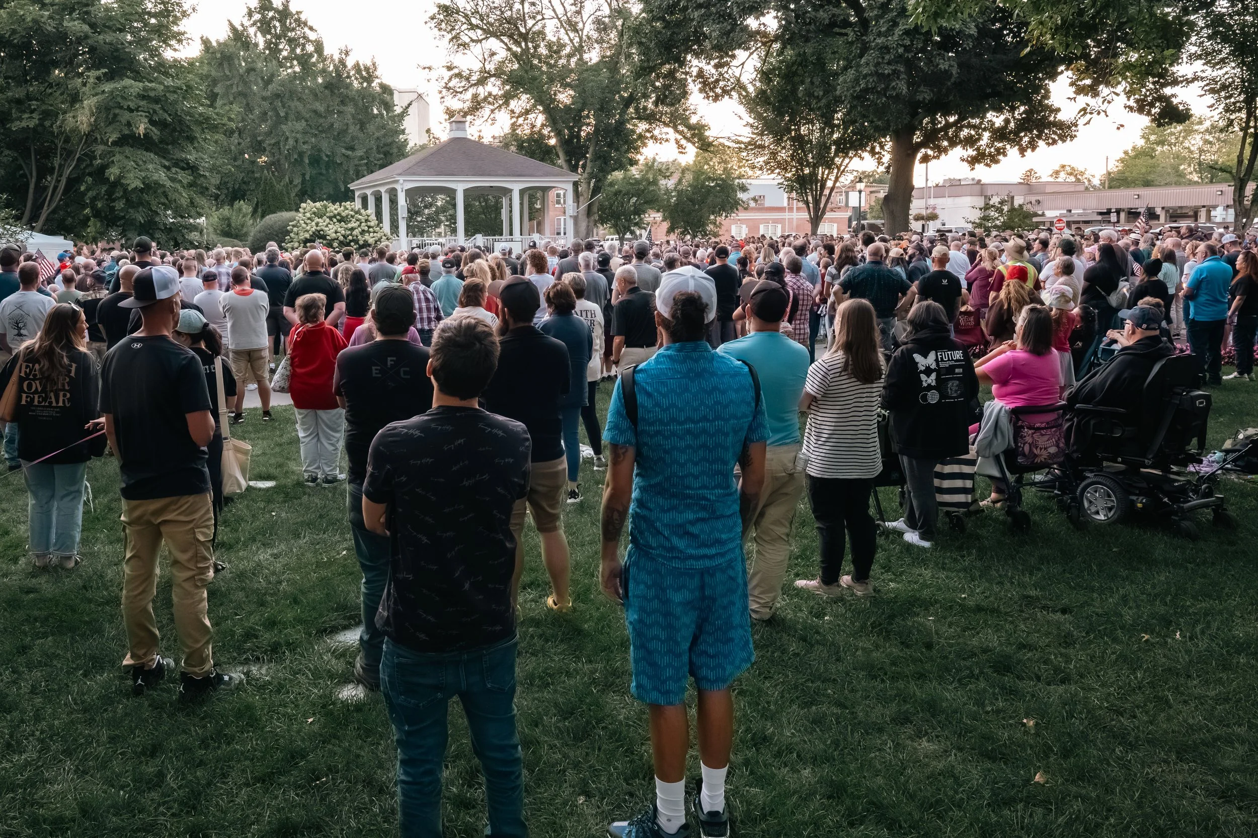 Charlie Kirk Vigil | Glens Falls, NY | 9.15.25