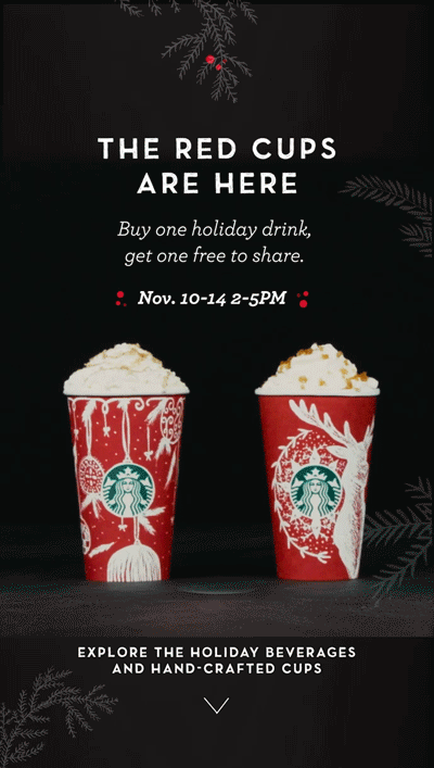 2016 Starbucks International Red Cup Campaign