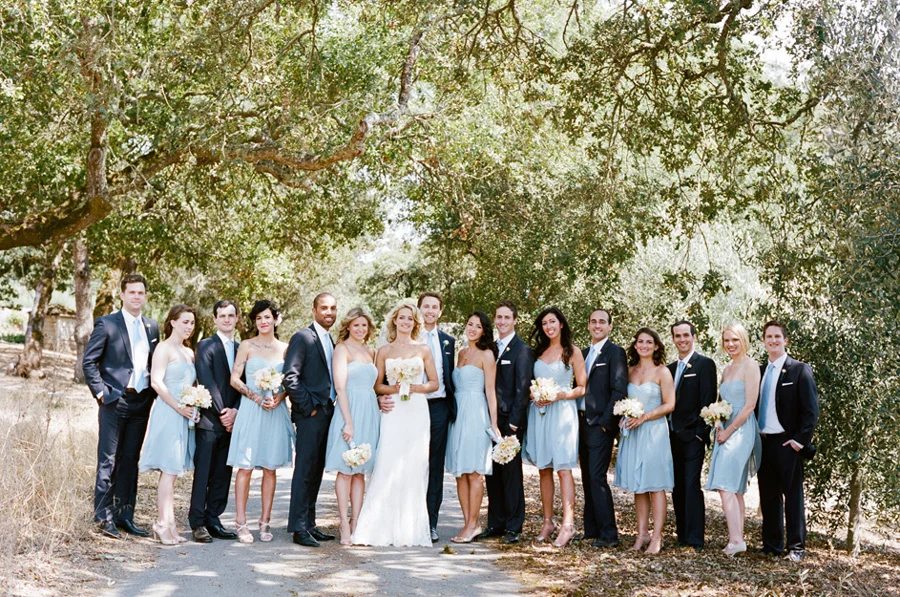 Rebecca Reategui Weddings // Annadel Estate Winery // Sylvie Gil Photography // Cherries Flowers // wedding // romantic // blue // lace // wine country // snippetandink.com