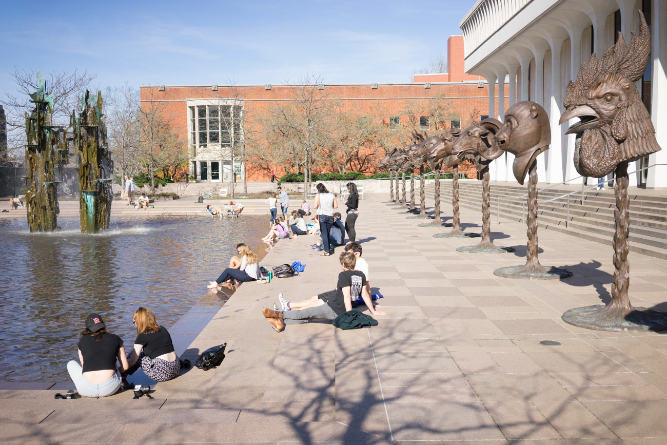 check out those people who put chairs inside the fountain!