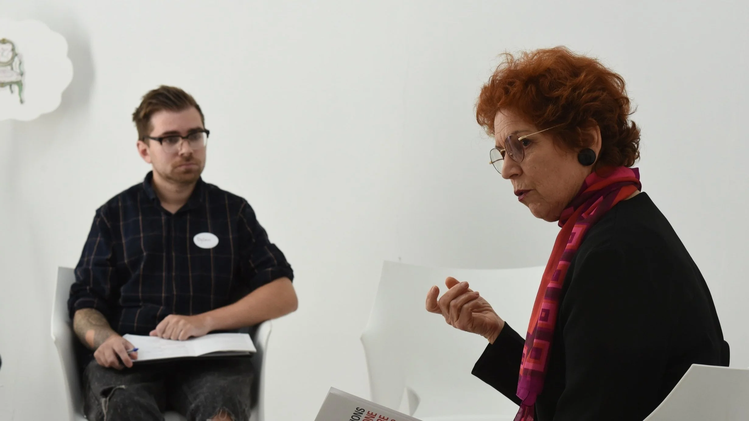 Paula Silbert works in-person with groups of visual artists who are striving to work together to organize and conduct a successful exhibition.