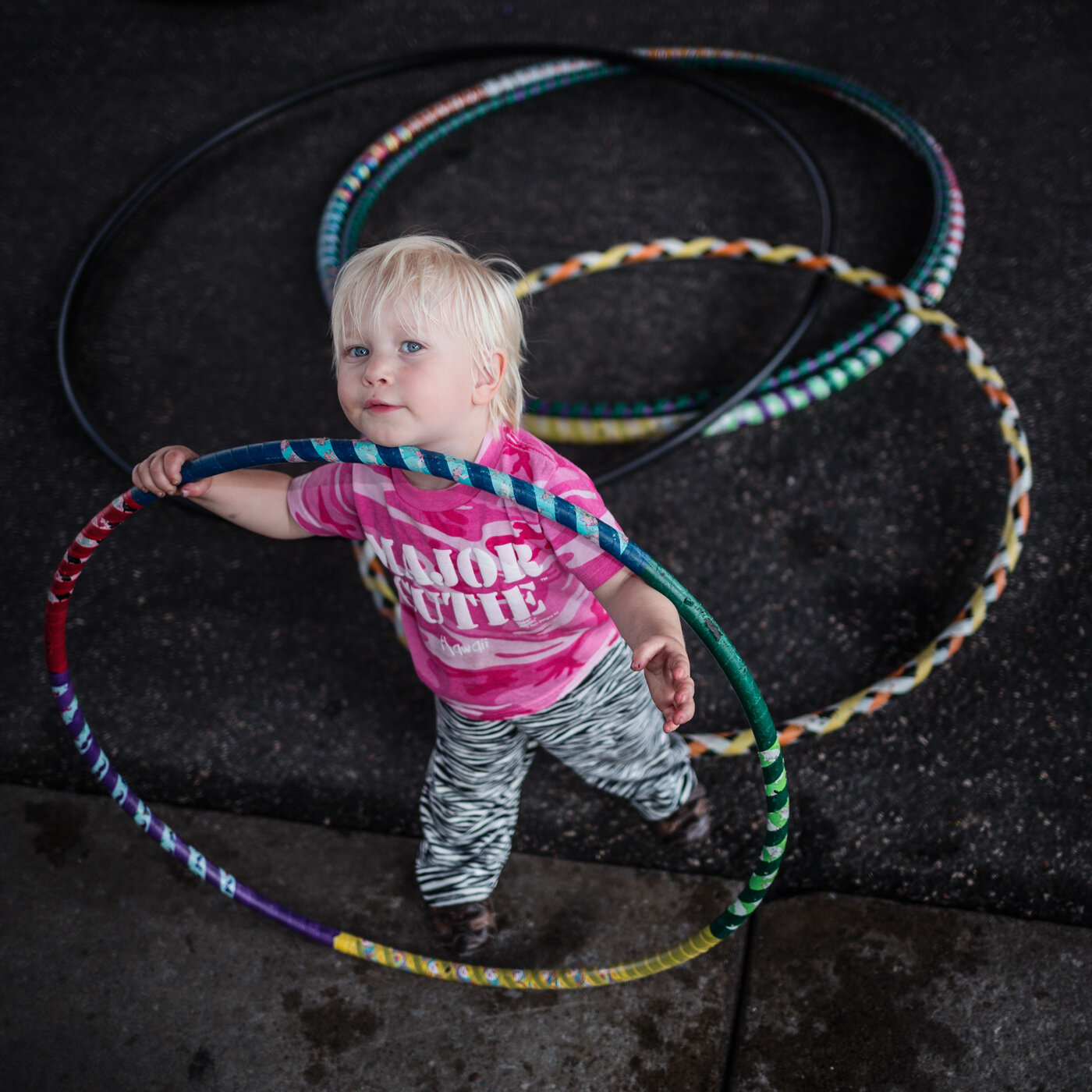 A Collection of Hula Hoops | 2015