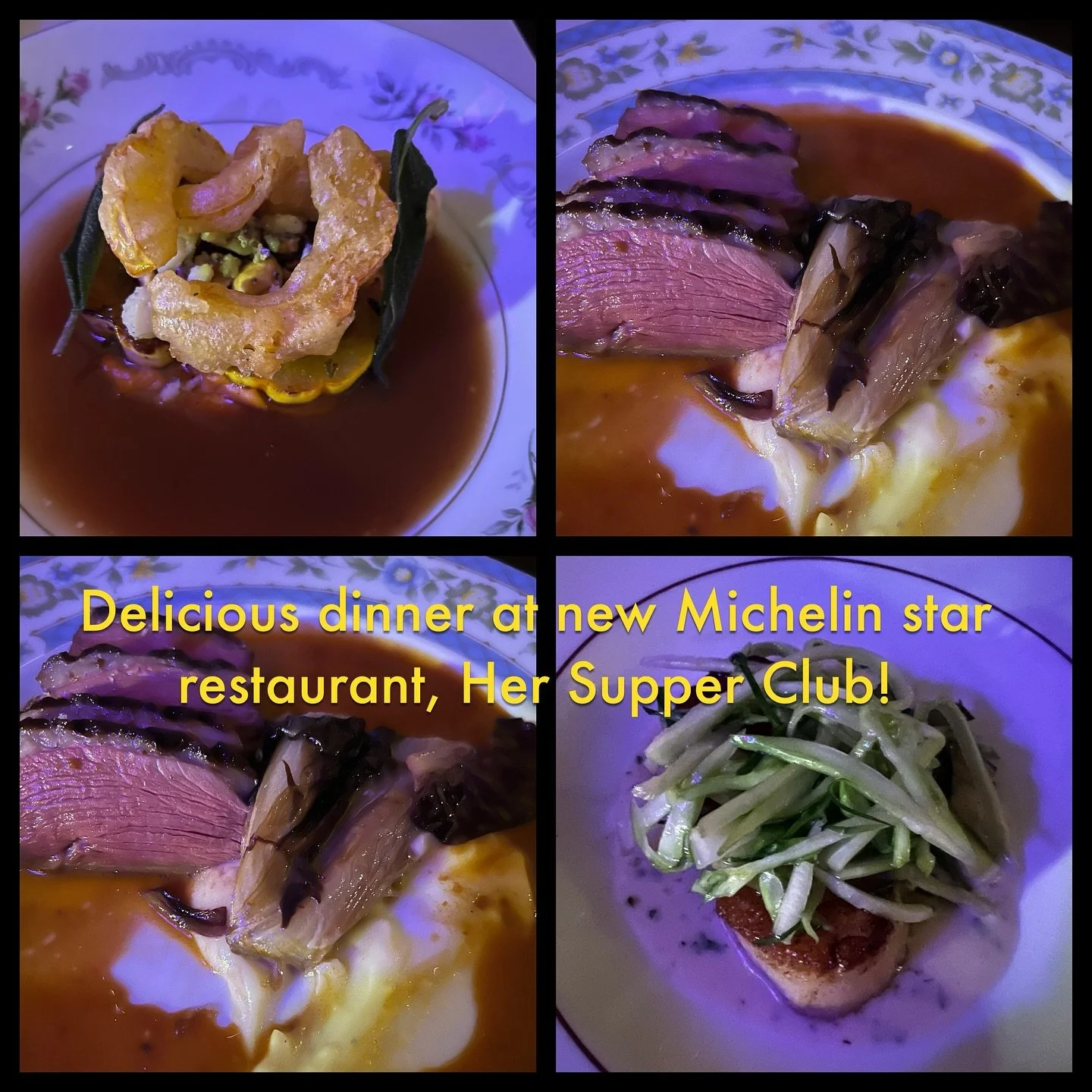 Congratulations to @herplacesupperclub for the #michelin star! Absolutely well deserved! Here&rsquo;s some highlights of the magnificent dishes we had on Halloween night. The entire team was spectacular and I hope they celebrate in style! #phillyfood