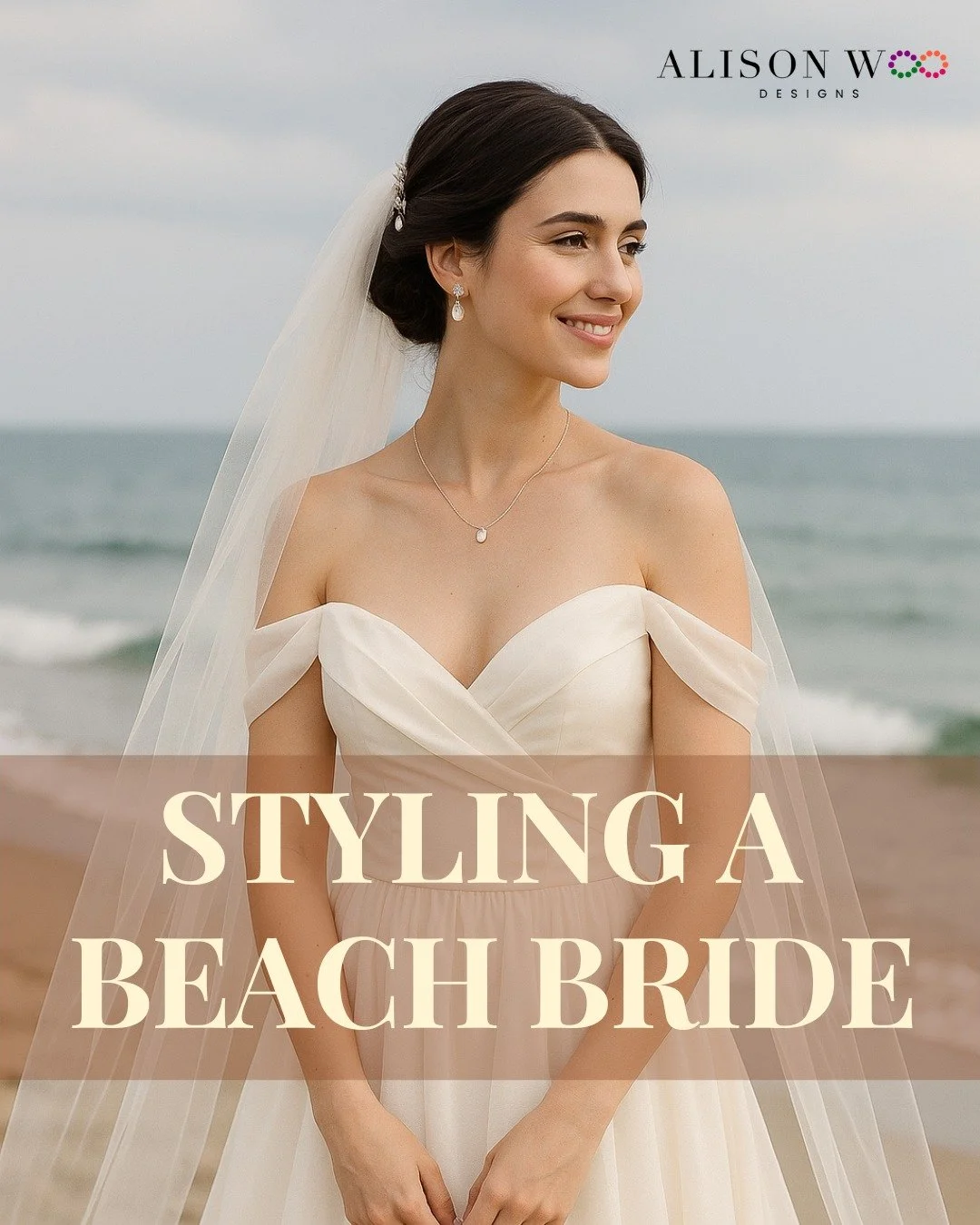 Planning a beach wedding? Here&rsquo;s how to style your bridal look with elegance, intention, and just the right hint of ocean-kissed shimmer. 💍🌊

These are some of our favorite ways to bring out the beauty in every beach bride:

1. Your veil dese