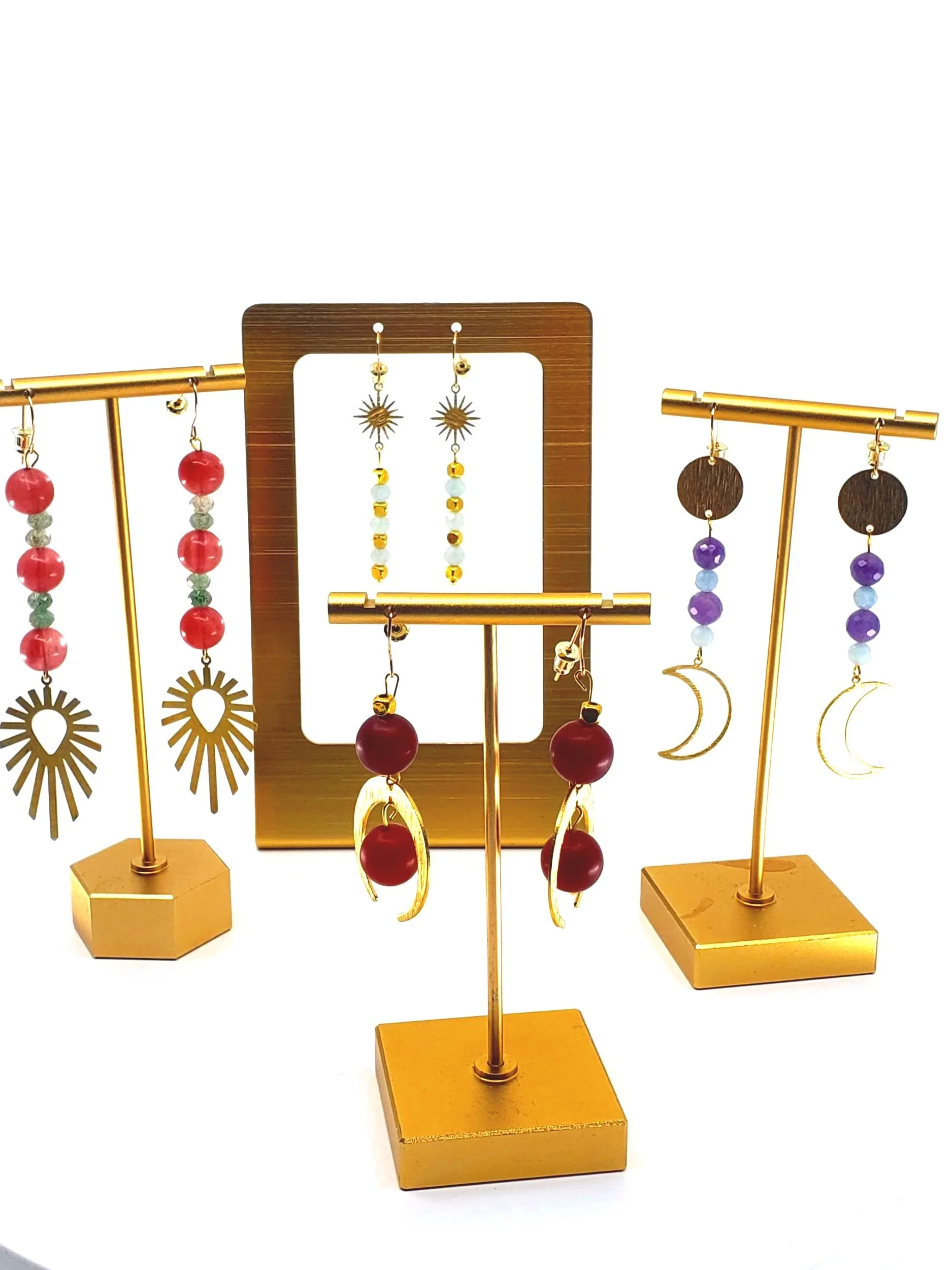 Semiprecious stones earrings