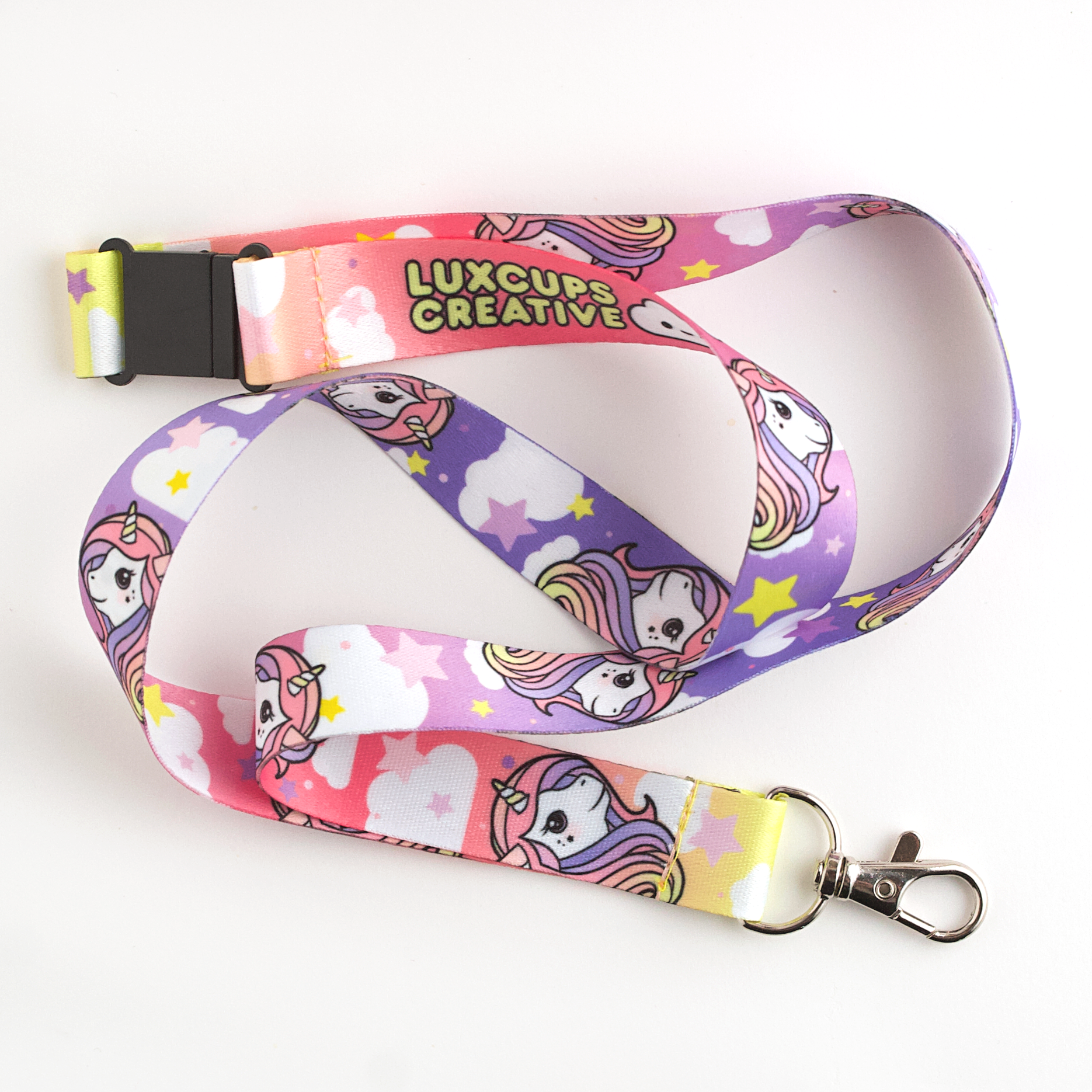 Details about   LUXCUPS CREATIVE ALPACASUS LANYARD 