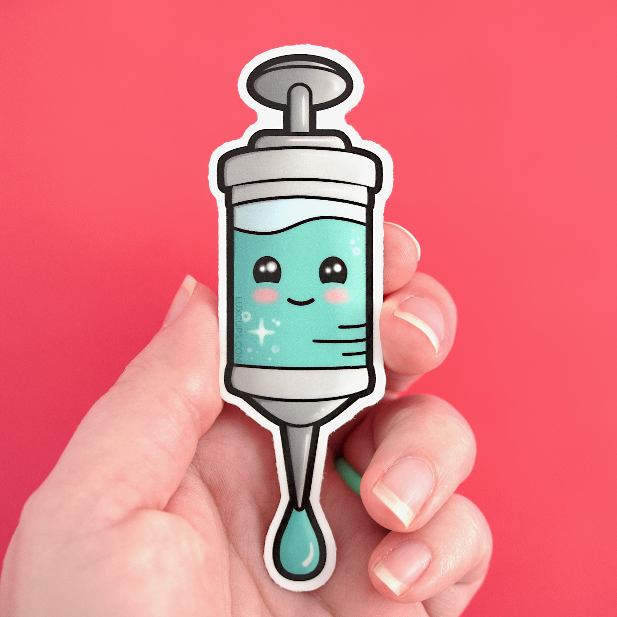 Syringe Sticker — LuxCups Creative