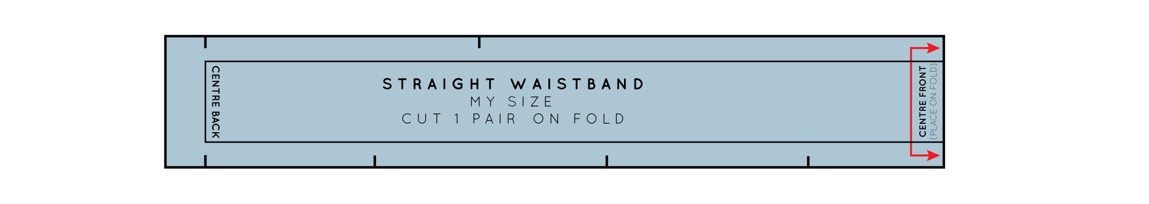 How To/How I :: Drafting A Curved Waistband 