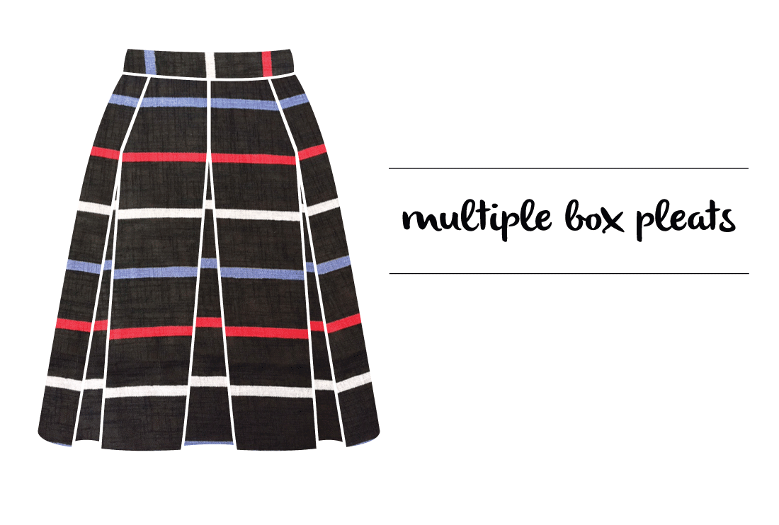 How to draft box pleats - Part 2 — In the Folds