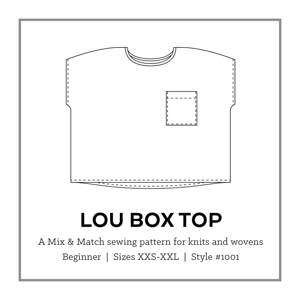 TIPS FOR Selecting your size - Lou Box Top SEWALONG — Sew DIY