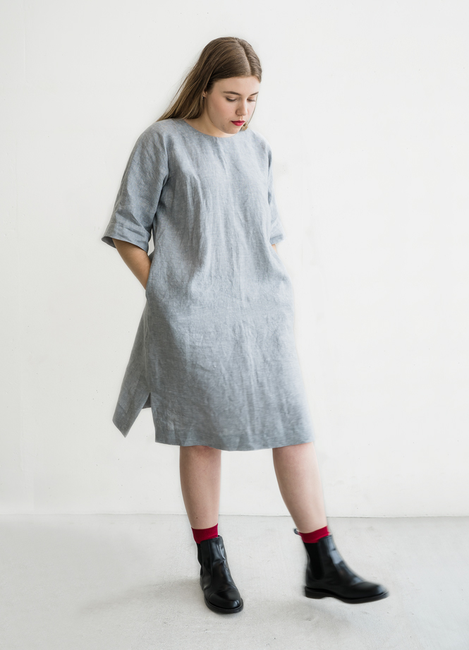 New pattern in collaboration with Peppermint Magazine : the Everyday Dress  — In the Folds