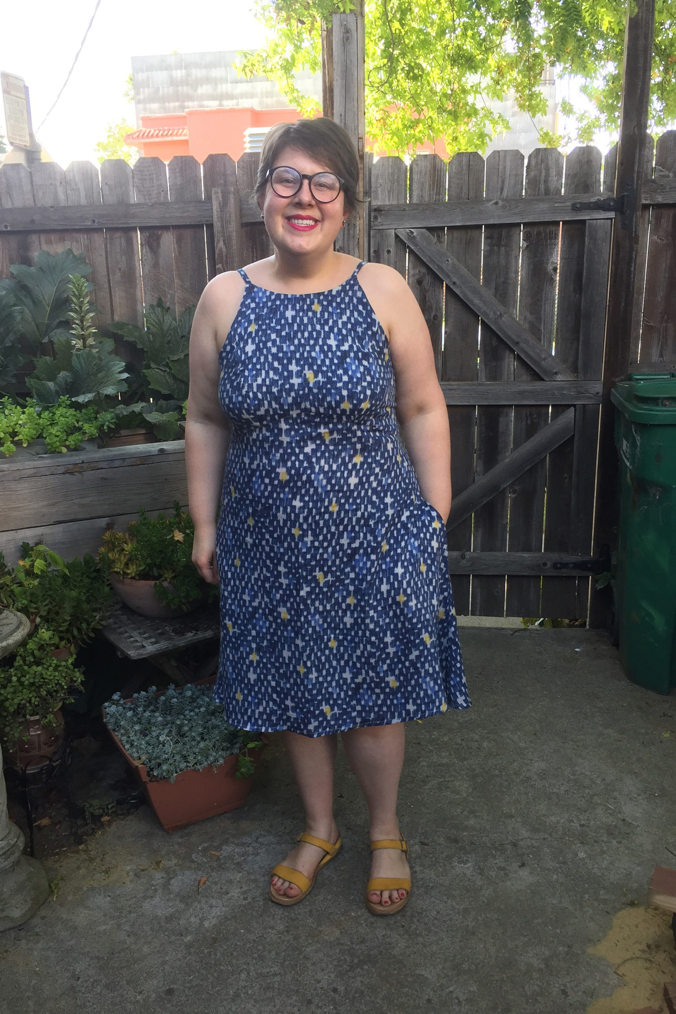 Acton dress sewing pattern