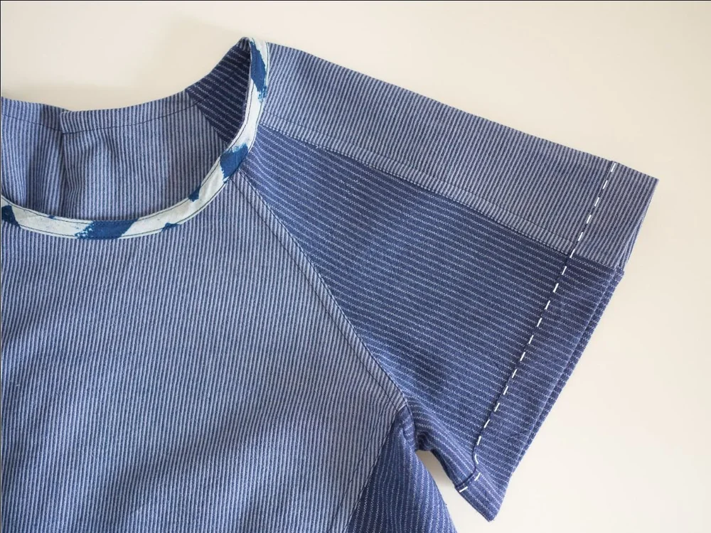 ISSUE 8 ATTACHING SINGLE FOLD BIAS BINDING — In the Folds
