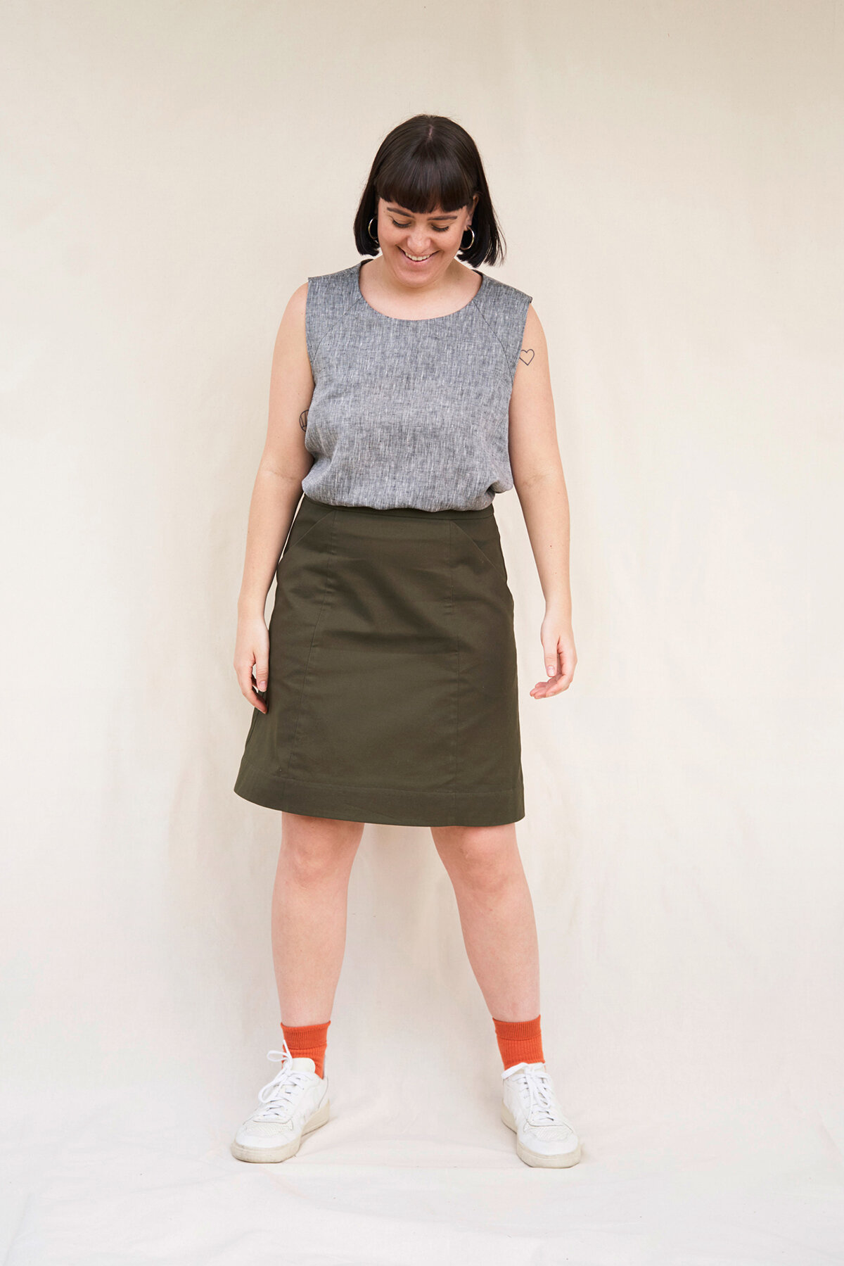Barkly skirt sewing pattern