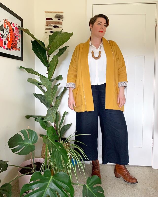 Wide leg pants pattern — In the Folds