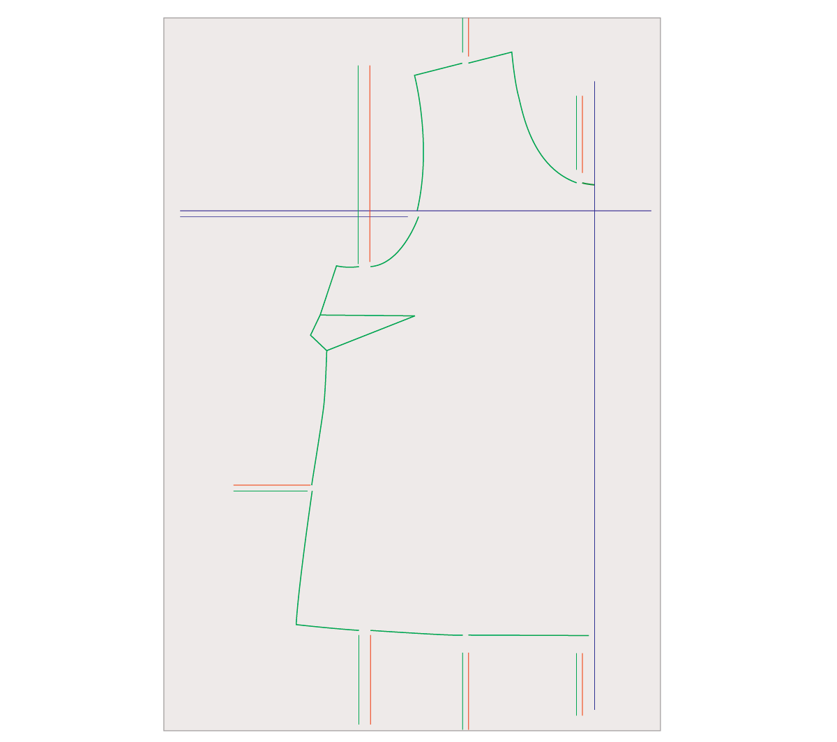 ISSUE 166 - THE BASICS OF GRADING PATTERNS: PART TWO — In the Folds