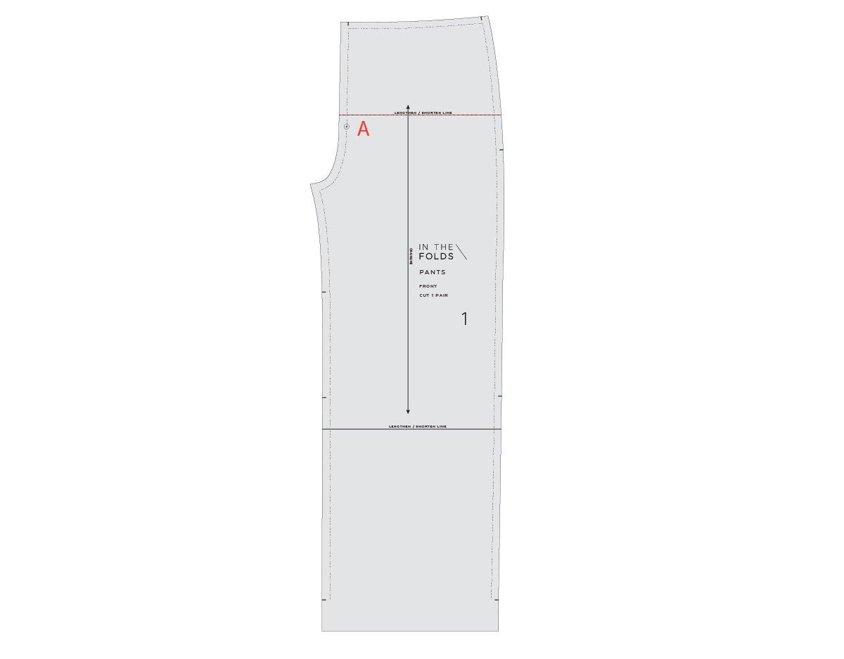 Simple Method of Straight Cut Pants Drafting