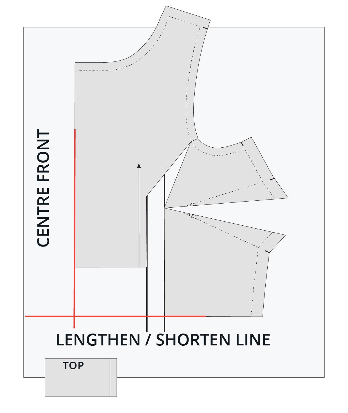 How to do a Full Bust Adjustment — In the Folds