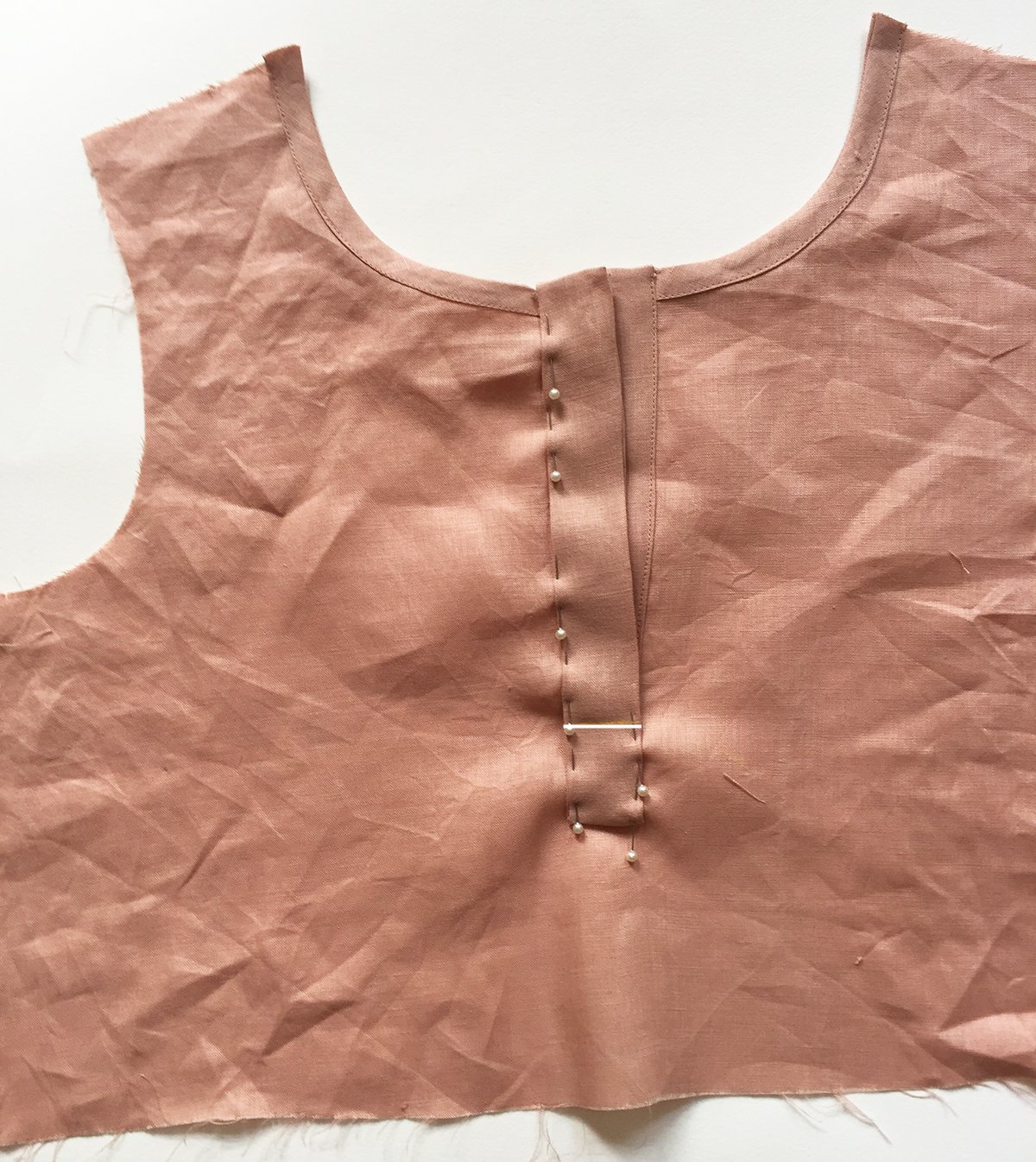 How to sew a hidden button placket — In the Folds