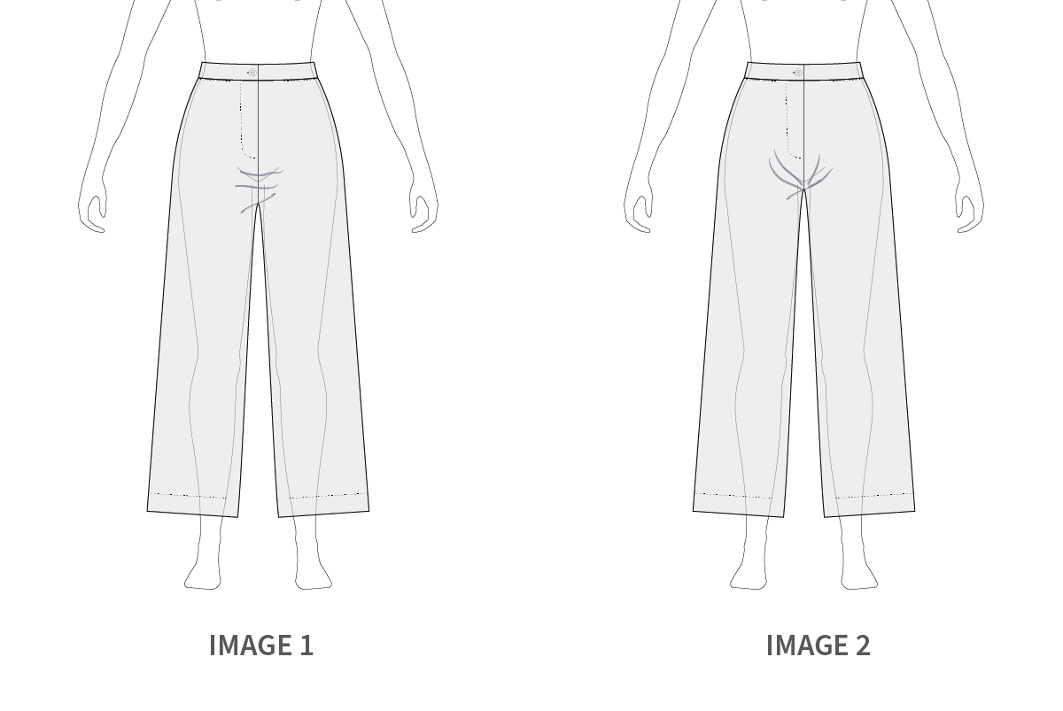 Port Trousers: How to Alter the crotch (by Artesane) • Pauline Alice