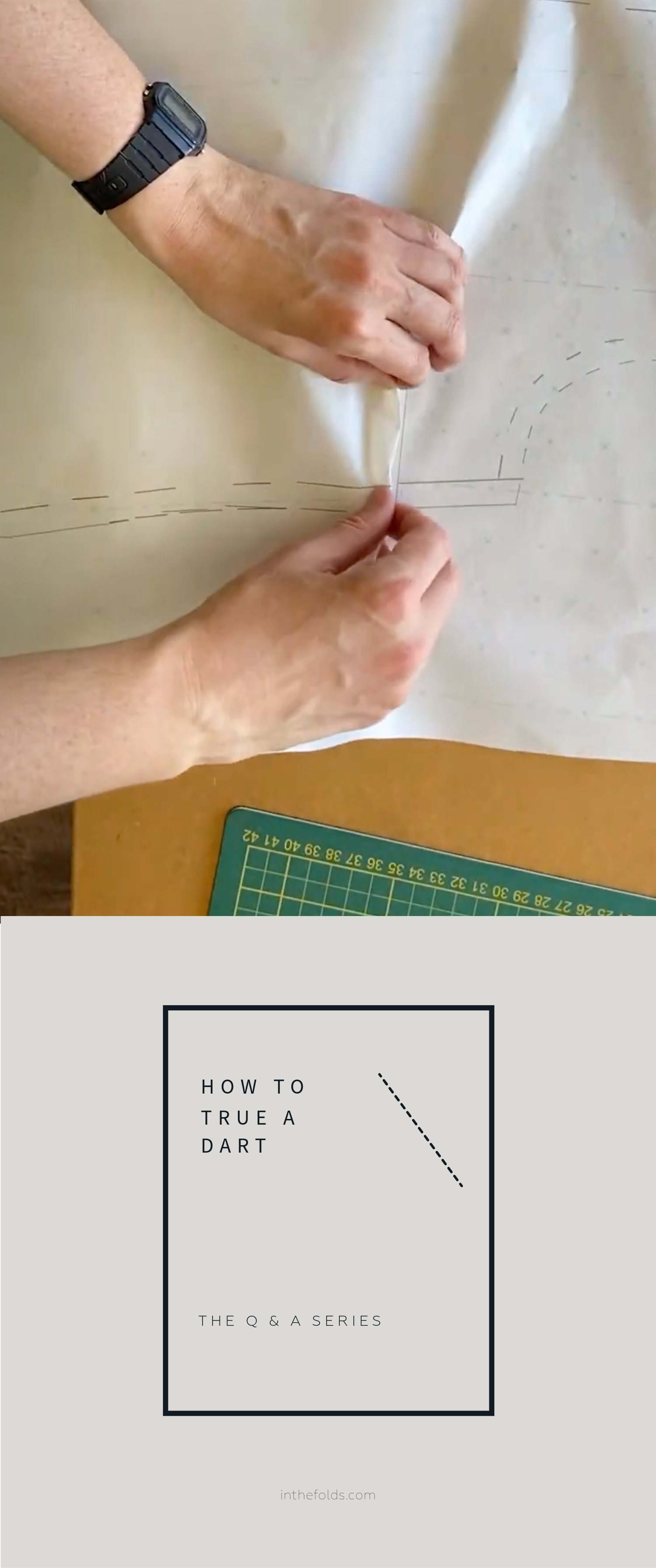 How to Blend Sewing Pattern Sizes when there are Darts or Pleats - Designer  Stitch