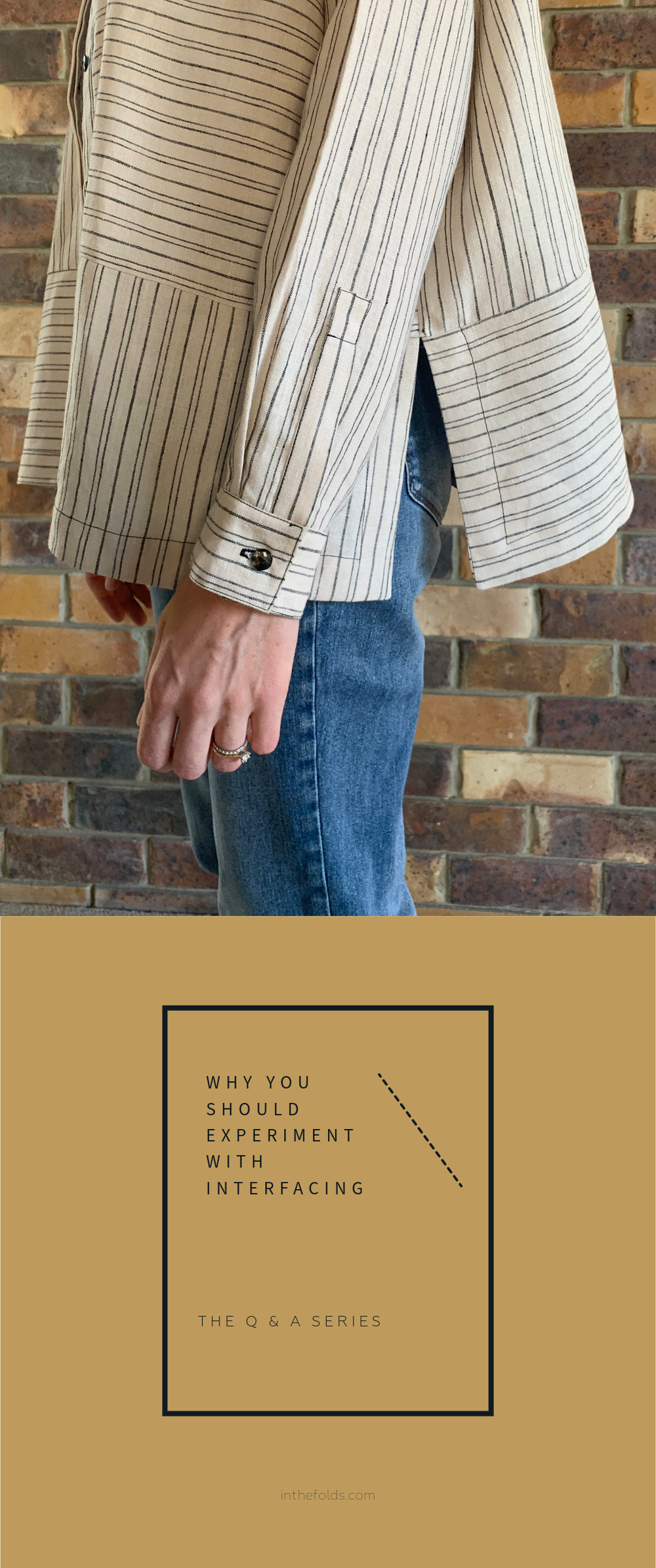Experimenting with interfacing — In the Folds