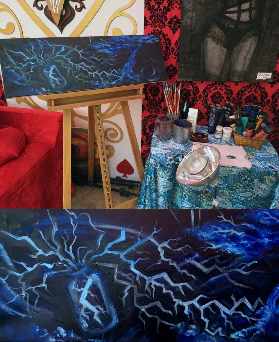 Live Painting at Lightning In A Bottle 2016