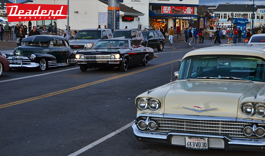 Really cool to see classics cruising the pier.