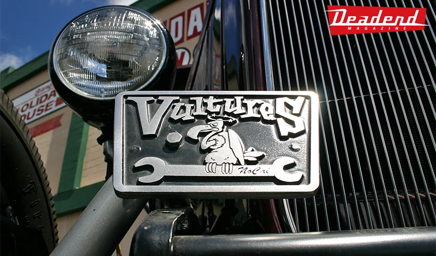 The Vultures was a small group of fellas with traditional hot rods & customs.