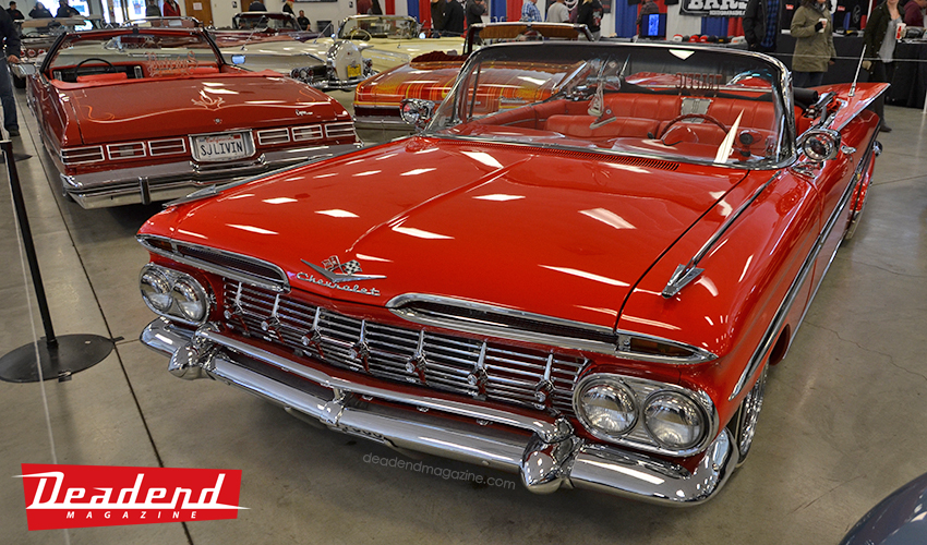 This '59 from Traffic Car Club's color really pops.